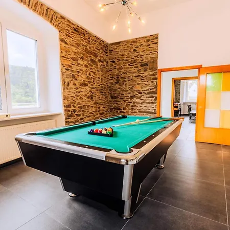 Villa Klosterschenke Sauna Whirlpool Game Sankt Goarshausen